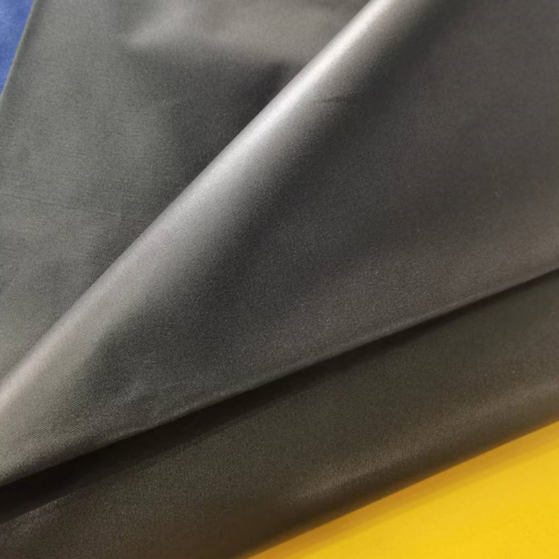 TMIE-08-1-3 Éadach Gúna Breathable Leithead 115CM Meáchan 90GSM Poileistir Comhábhar Daite le Fabraic Poplin poileistir Smooth Snasta