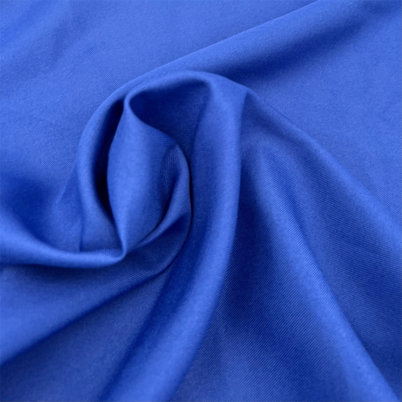 TMIE-03-1-4 Meáchan Meán Twill Gorm 150 GSM Fabraic poileistir Minimatt